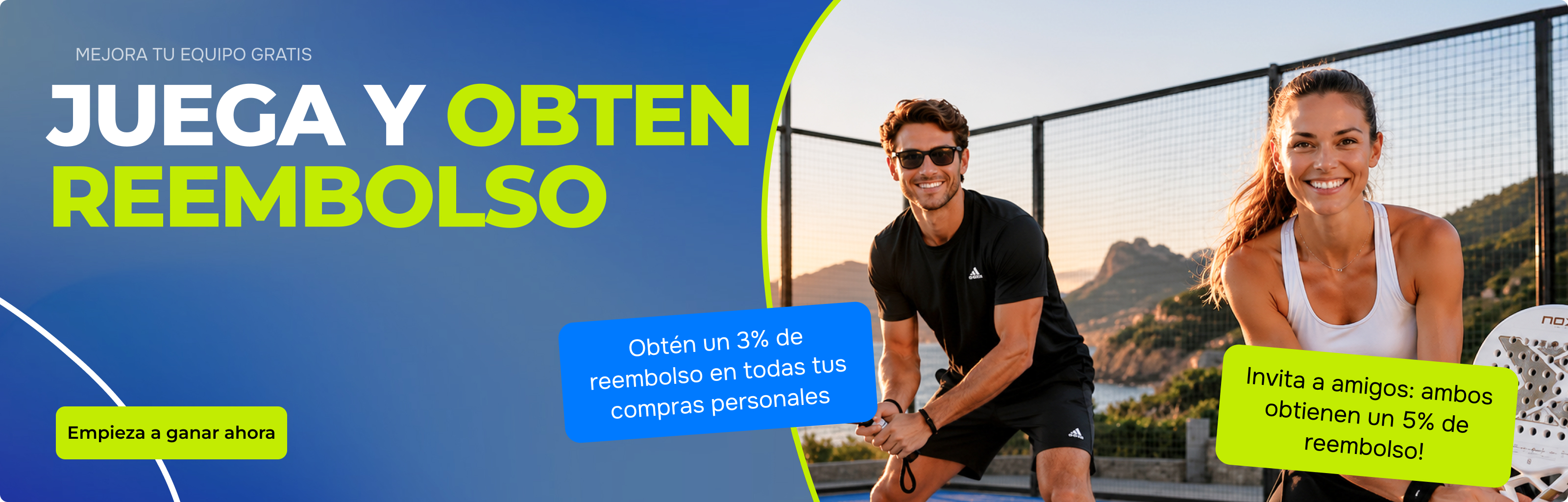 Programa de fidelización FunPadel