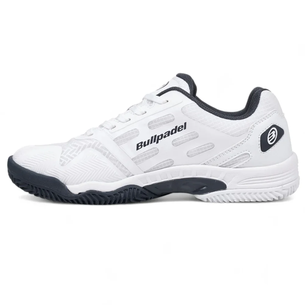 Bullpadel Indiga 25V Hombre Blanco – Zapatillas de pádel ligeras para jugadores principiantes y intermedios - imagen 4
