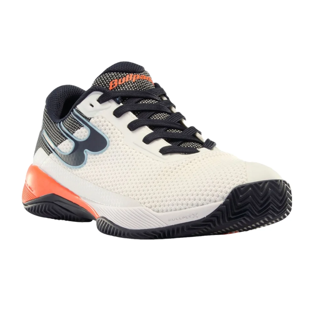 Bullpadel PRF Grip 24V Hombre Blanco – Zapatillas de pádel profesionales 2024 - imagen 2