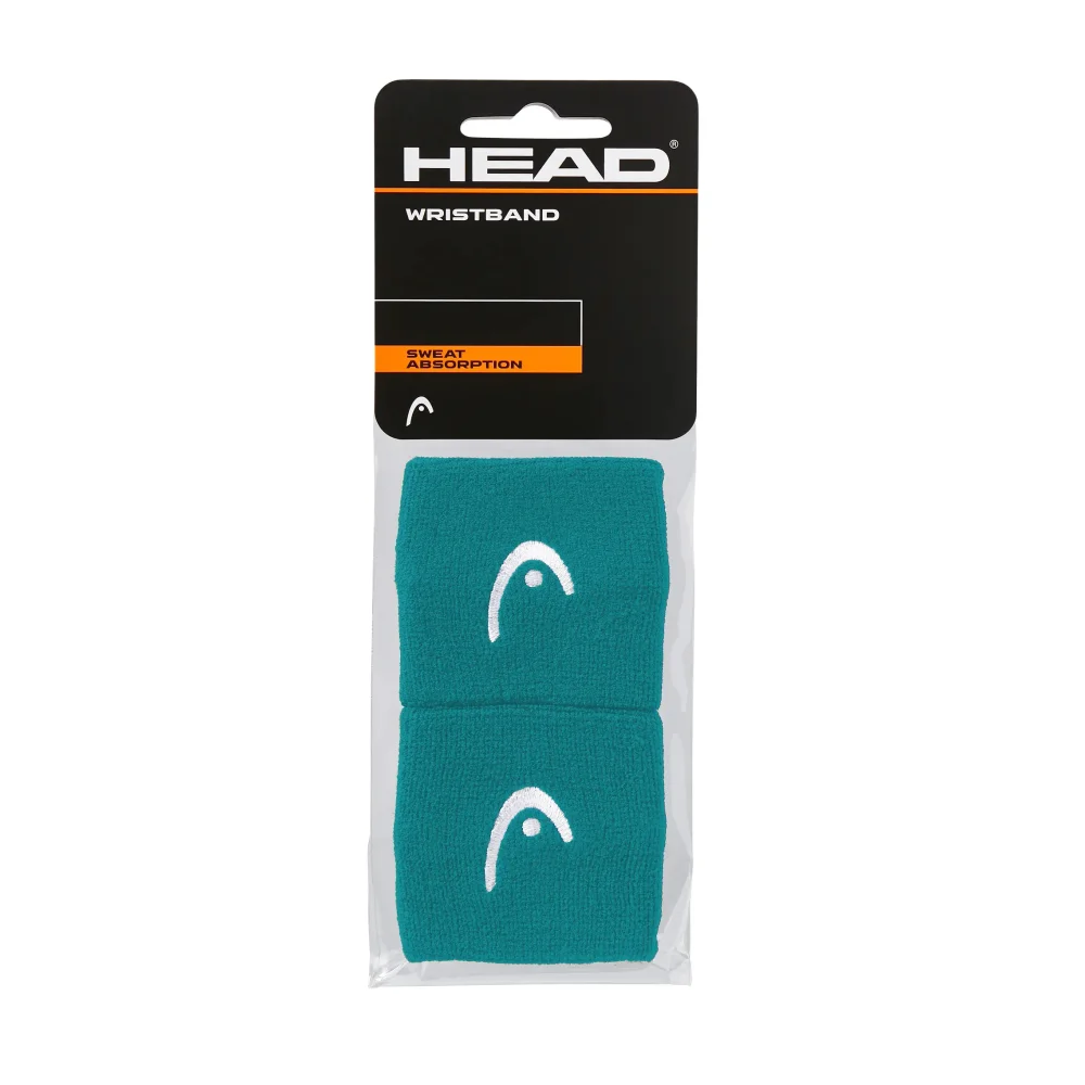 Head Muñequera 2.5 Turquesa – Muñequera deportiva cómoda y elástica - imagen 1