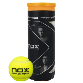Nox Pelotas de pádel Pro Titanium 3 bote