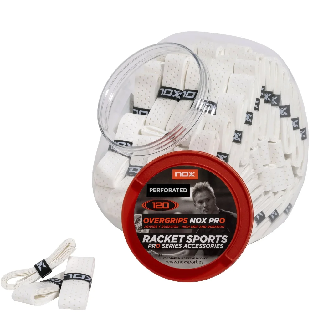 Nox Padel Pro Blanco perforado Overgrip 1 ud. – Máximo agarre y comodidad - imagen 2