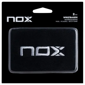 Nox muñequeras deportivas Negro Blanco