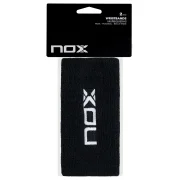 Nox muñequeras deportivas Negro Blanco Long