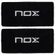 Muñequeras Nox Sport Wristbands Long Negro/Blanco - imagen 2