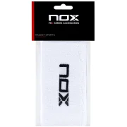 Muñequeras deportivas Nox Blanco Negro Long