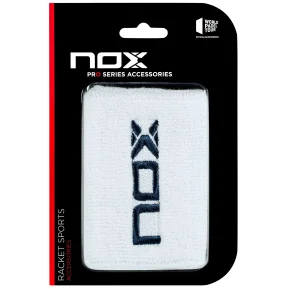 Muñequeras deportivas Nox Blanco Azul Marino