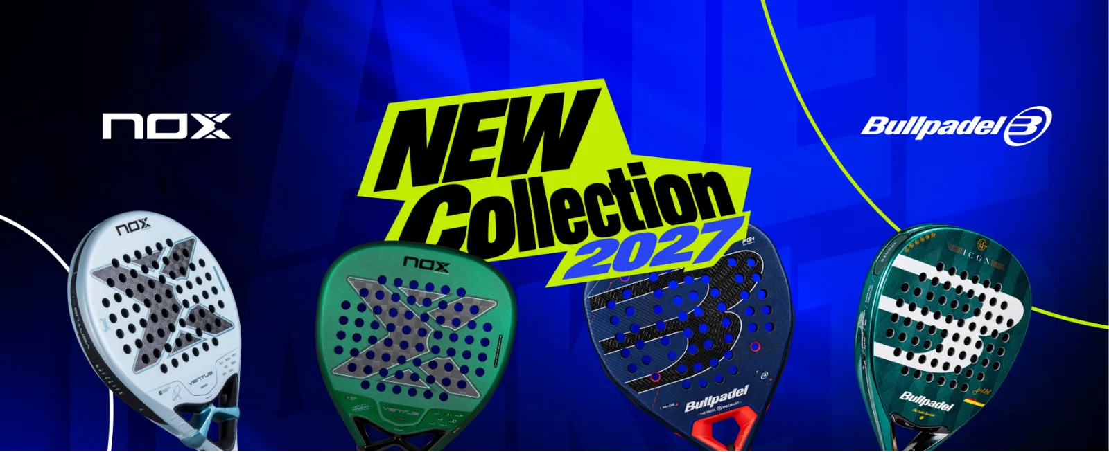 Nueva colección 2027 de palas de pádel