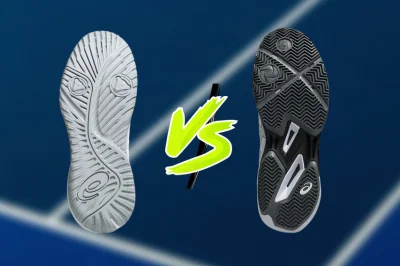 Zapatillas de pádel vs. zapatillas de tenis: ¿cuál es la diferencia?