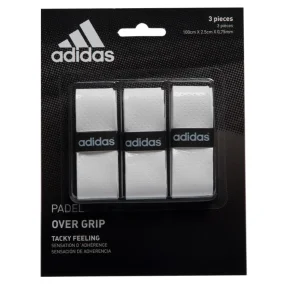 Adidas Overgrips Blancos Perforados x3