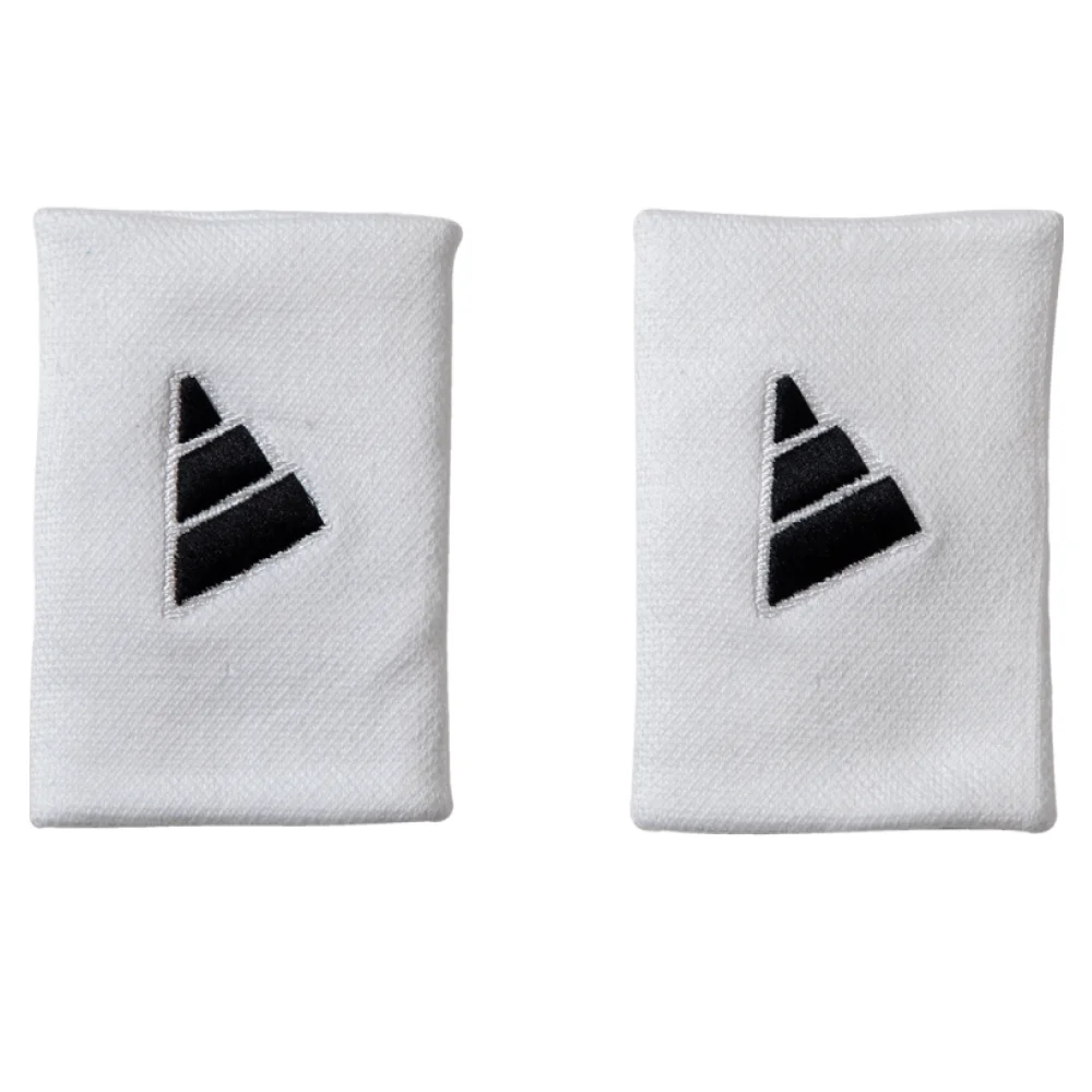 Adidas Muñequera L Lote Blanco Negro – Muñequeras Largas de Pádel - imagen 1