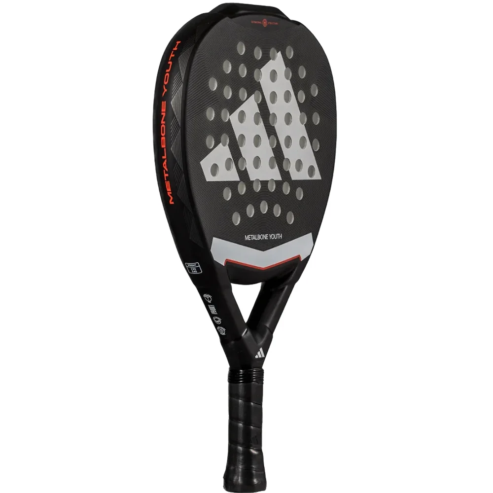 Adidas Metalbone Youth 3.4 2025 Pierre Loubic – Raqueta de Pádel con el Equilibrio Perfecto entre Control y Potencia para Principiantes - imagen 2