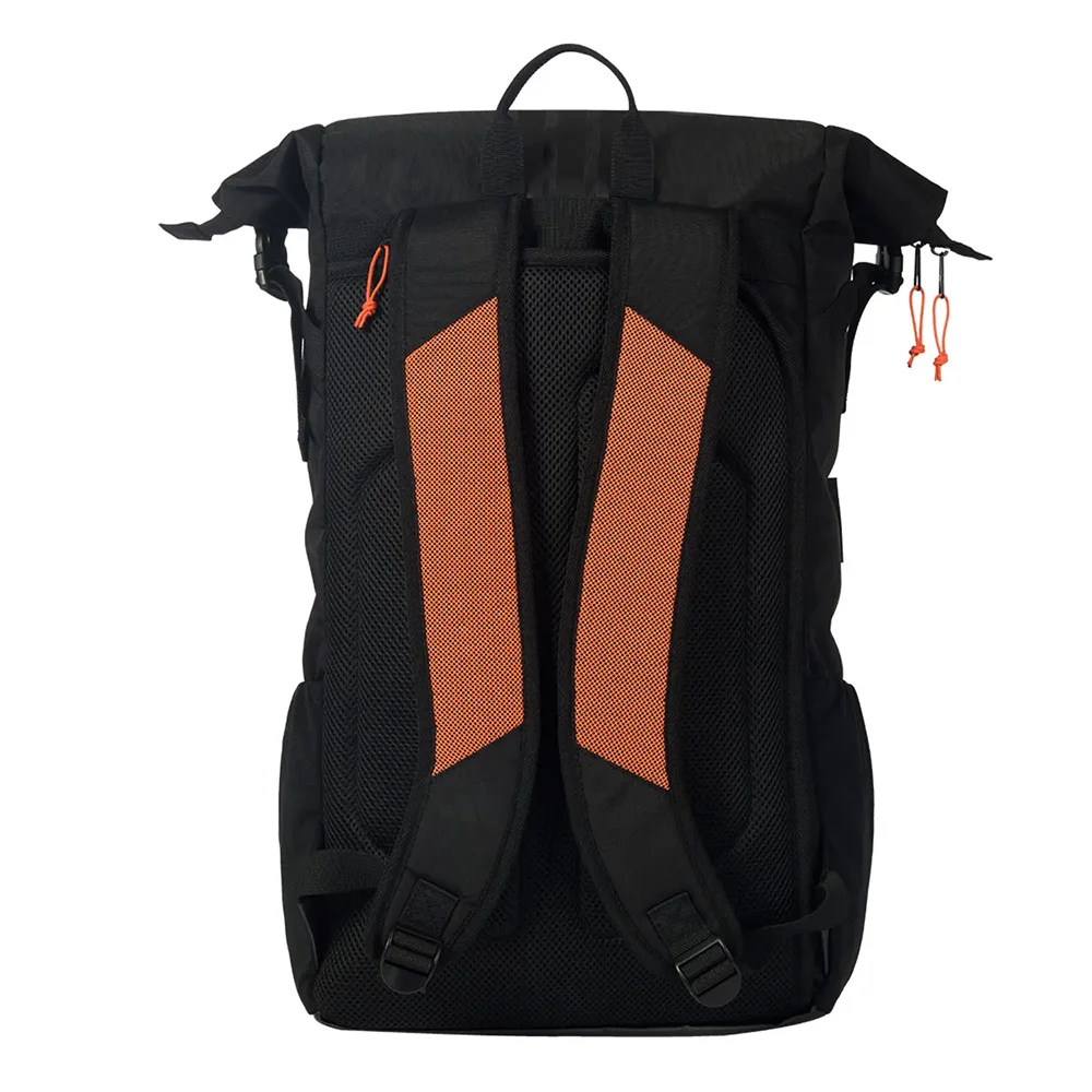 Adidas Multigame 3.4 NEGRO/NARANJA — elegante mochila de pádel con volumen ajustable y compartimento térmico. - imagen 3