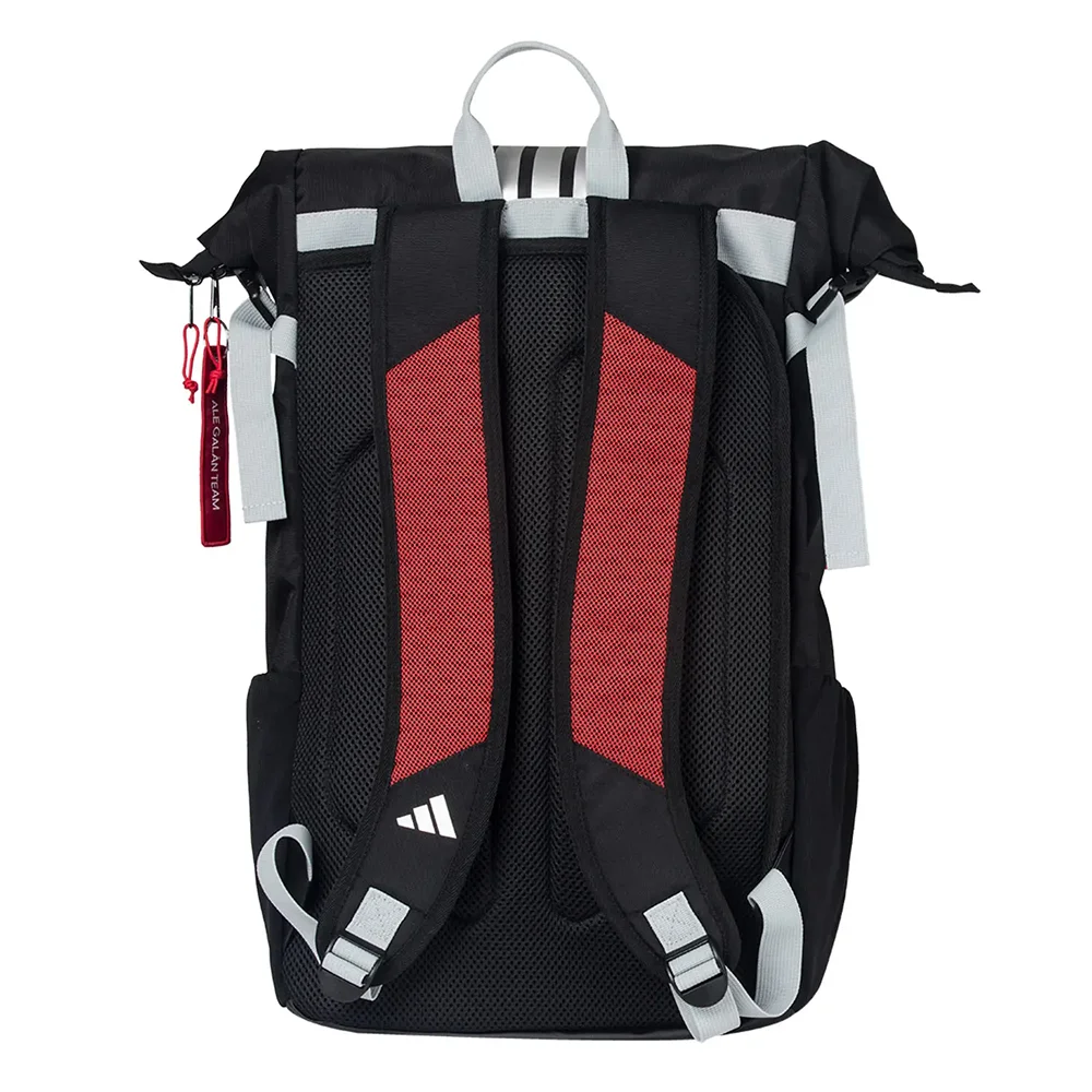 Adidas Multigame 3.4 negro/rojo — Mochila de pádel funcional y con estilo, superventas - imagen 3