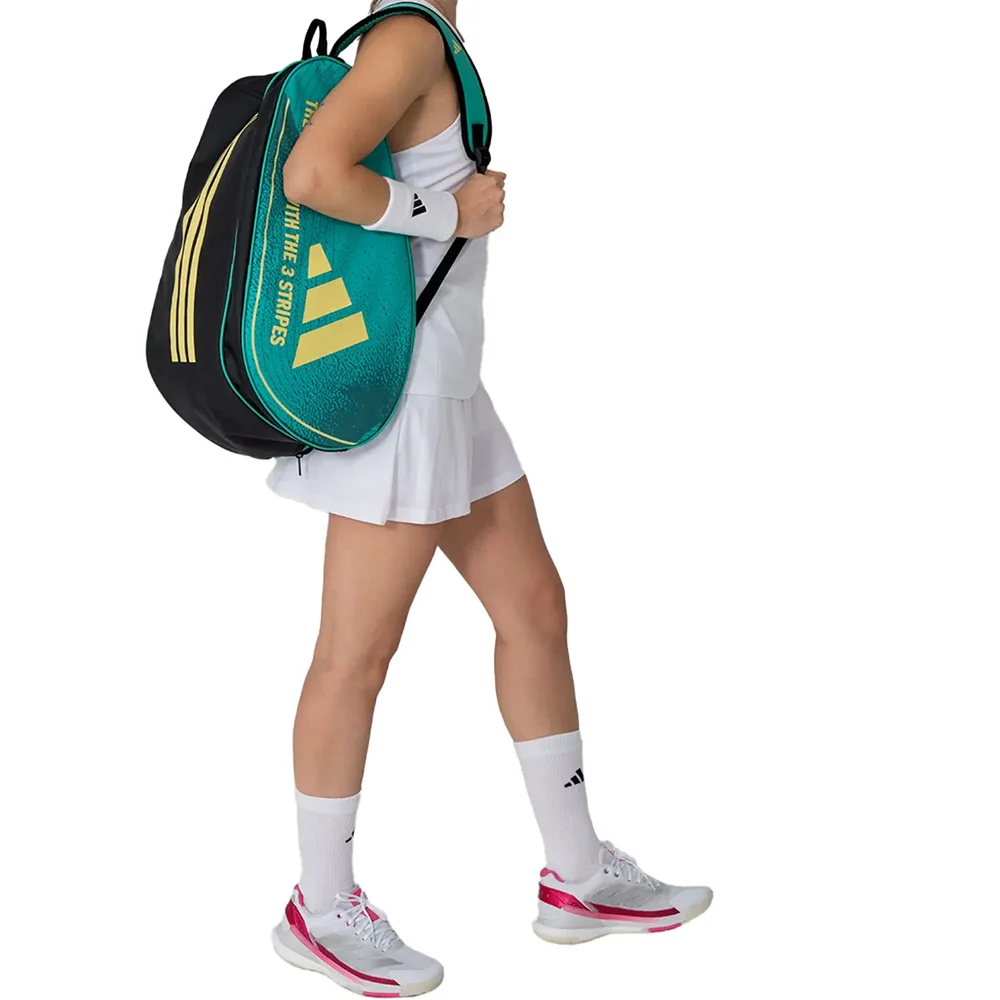 Adidas Control Bolsa de pádel 3.4 Verde — Accesorio de pádel con estilo y compacto - imagen 6