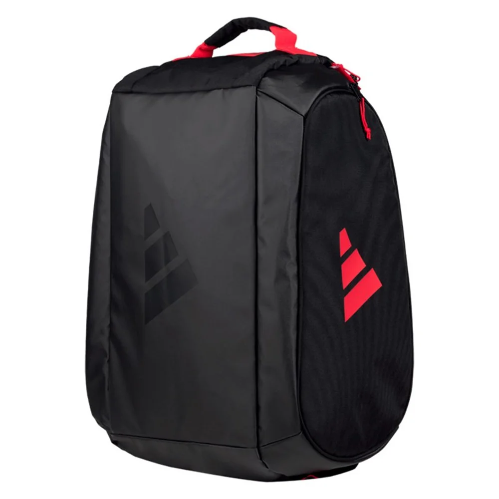 Mochila Adidas Bolsa deportiva Tour 3.4 Negro Rojo con protección térmica - imagen 3