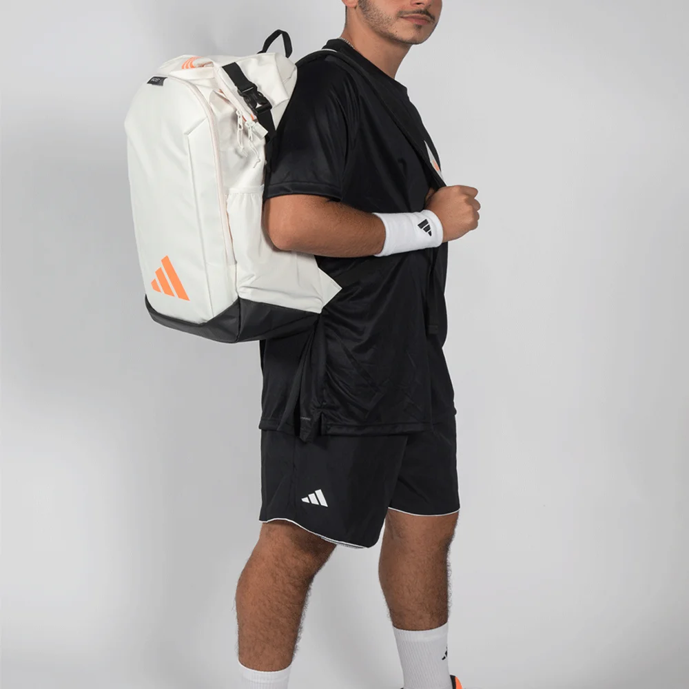 Adidas Multigame Blanco Mochila 2026 — mochila de pádel rolltop versátil - imagen 4
