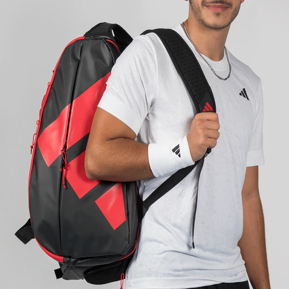 Adidas Multigame rojo paletero – Ale Galán 2026 — protección térmica y diseño atrevido - imagen 4