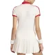 Polo de pádel Adidas Heritage Mujer Chalk White - imagen 2