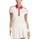Polo de pádel Adidas Heritage Mujer Chalk White - imagen 1