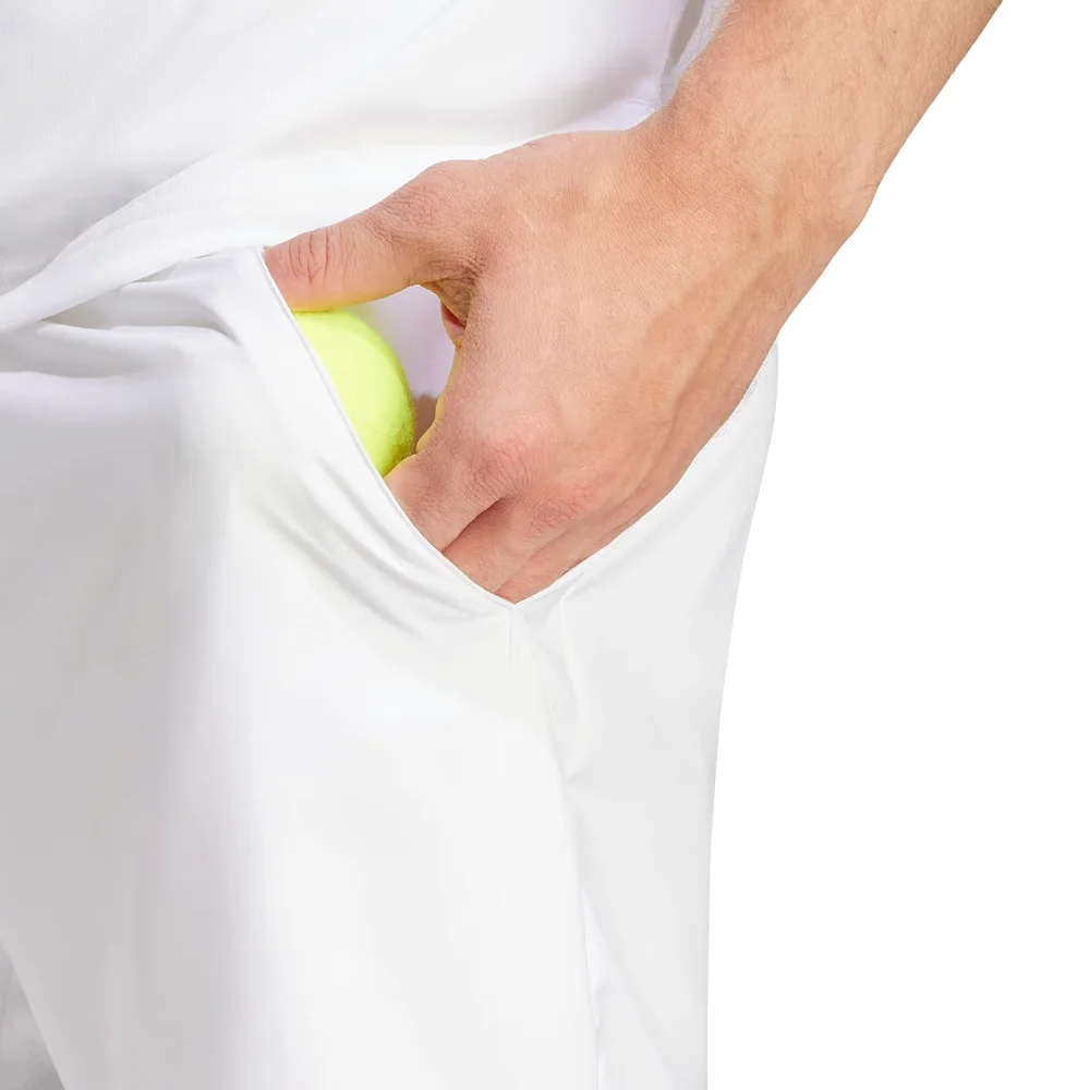 Adidas Club Pantalón corto de hombre 2 en 1 Blanco – Pantalones cortos de pádel CLIMACOOL 2 en 1 - imagen 6