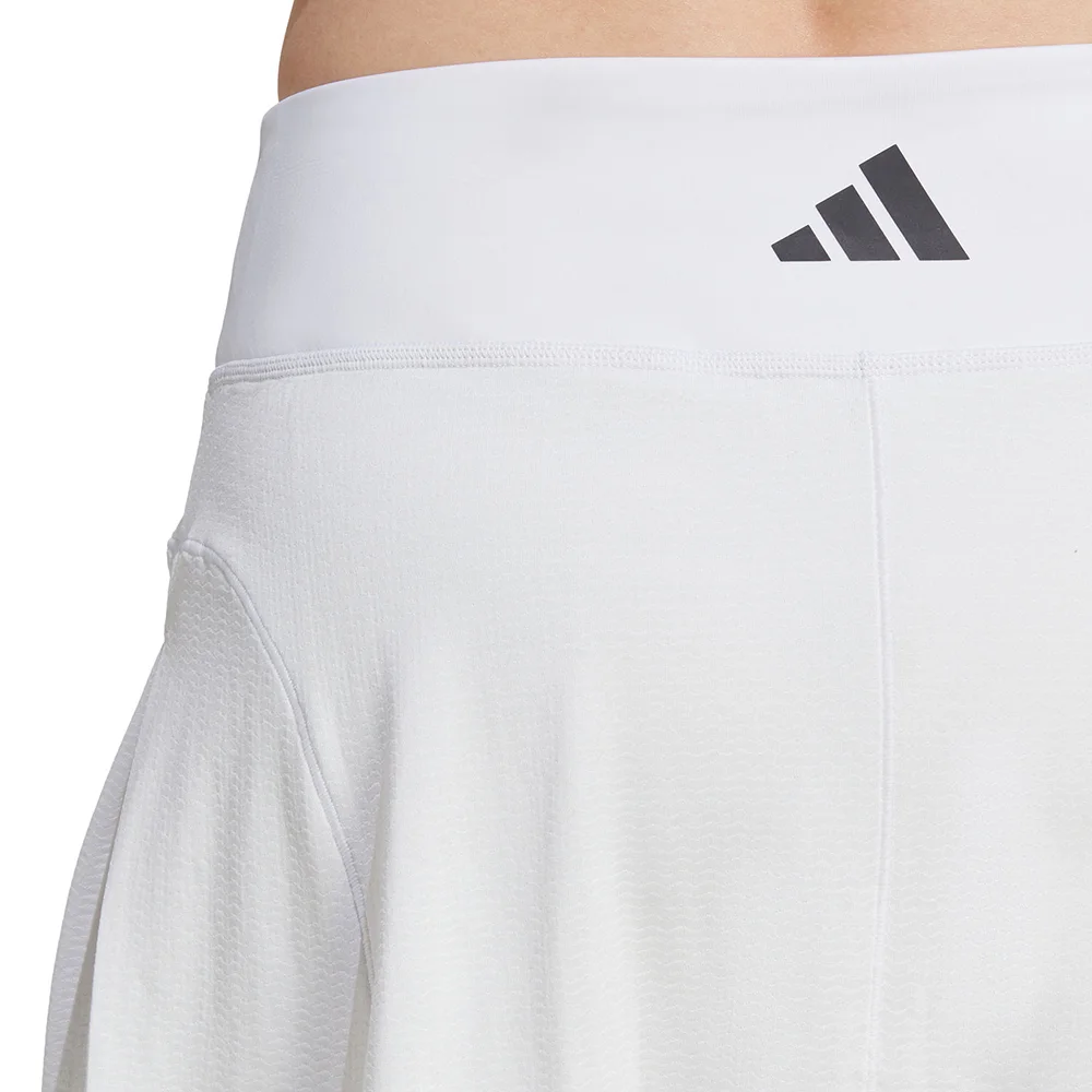 Falda Adidas Match Mujer Blanco — Falda de tenis perforada - imagen 5