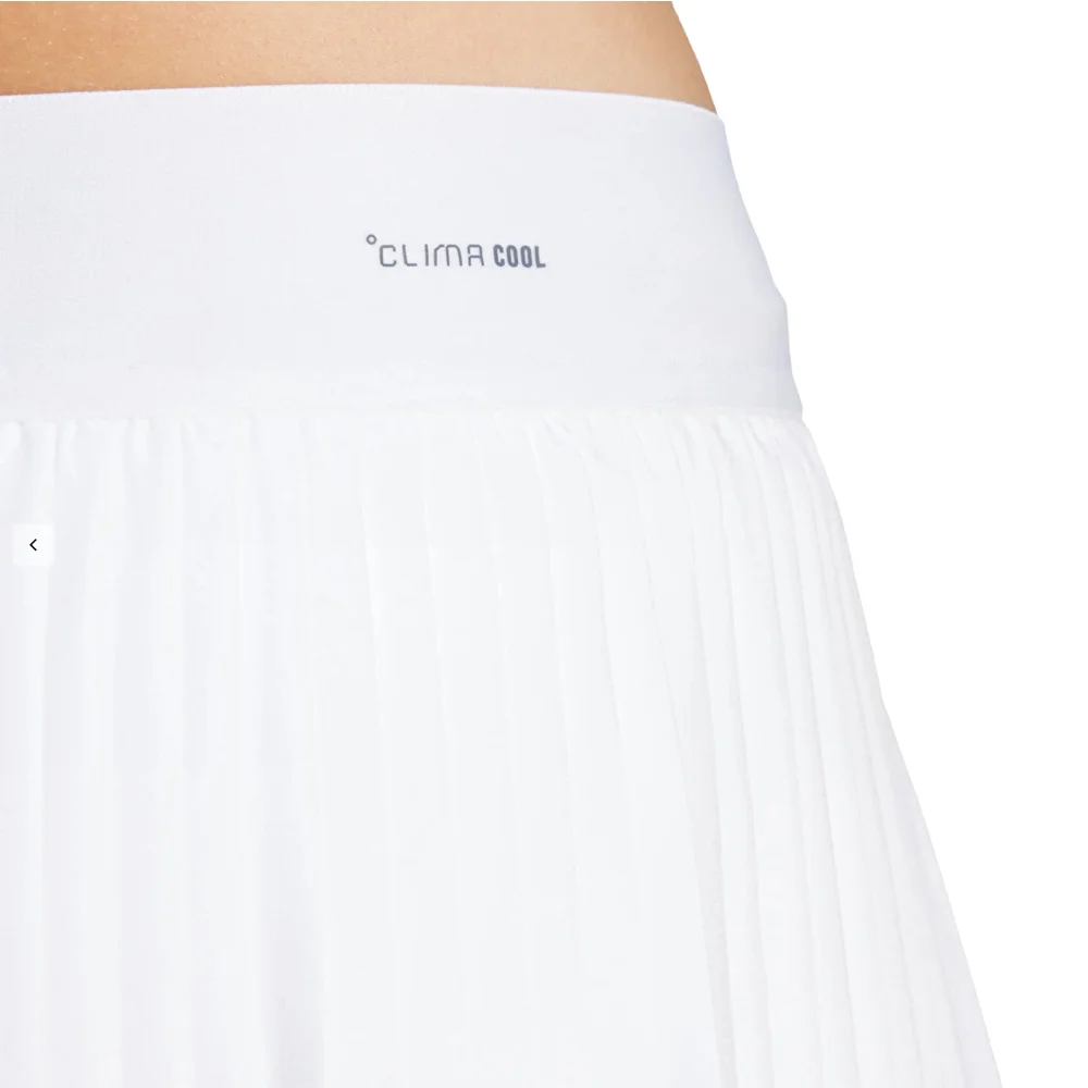 Adidas Club Plisada Blanca – Falda de rendimiento de tenis y pádel para mujer - imagen 3