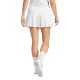 Falda de pádel Adidas Club Pleat Blanco imagen 4 Falda de pádel Adidas Club Pleat Blanco - imagen 4