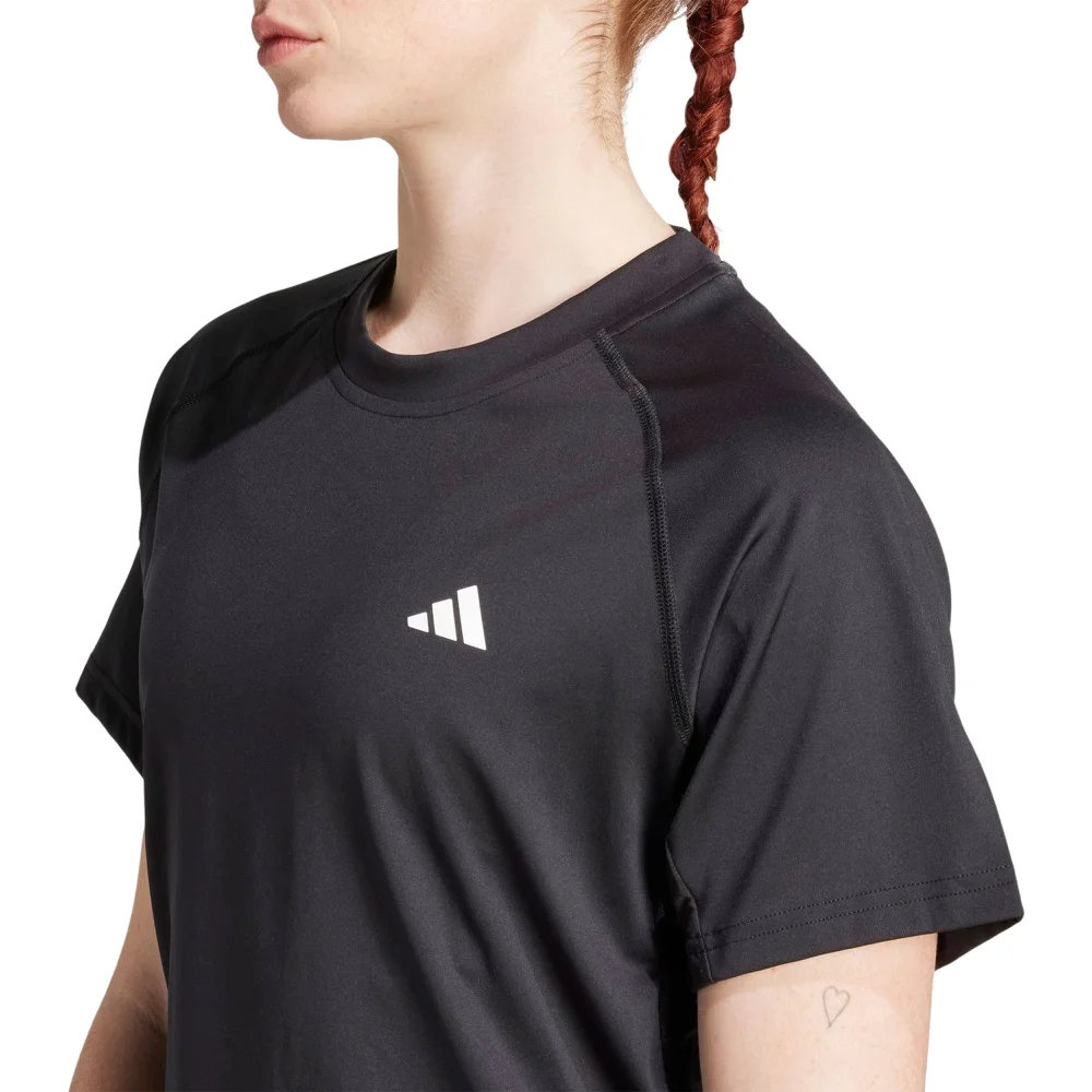 Camiseta Adidas W Club Mujer Negra – Camiseta Técnica Avanzada de Pádel y Tenis - imagen 6