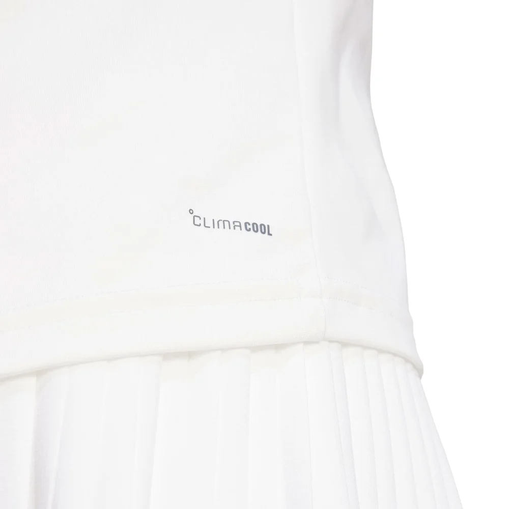 Camiseta mujer adidas W Club Blanca – Camiseta minimalista y transpirable para deportes de raqueta - imagen 6