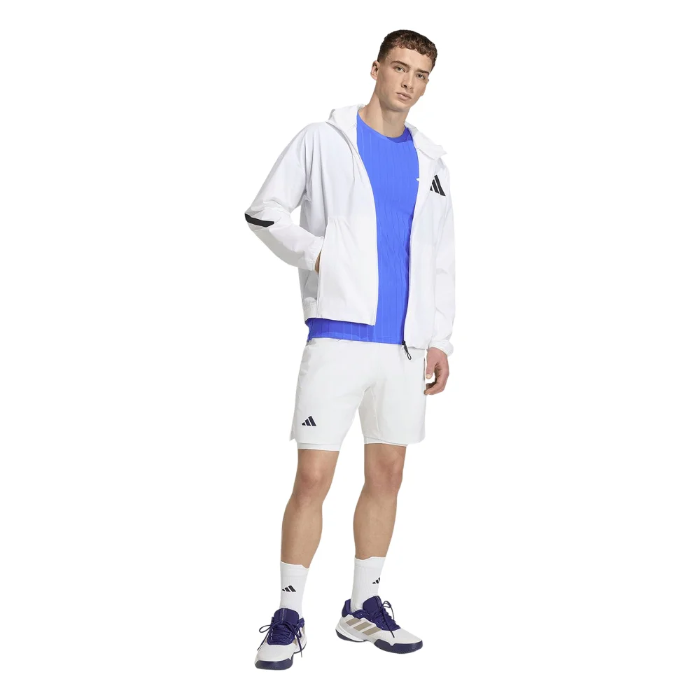 Adidas FLFT PRO Camiseta de hombre Glory Blue – Camiseta de rendimiento FreeLift para tenis - imagen 4