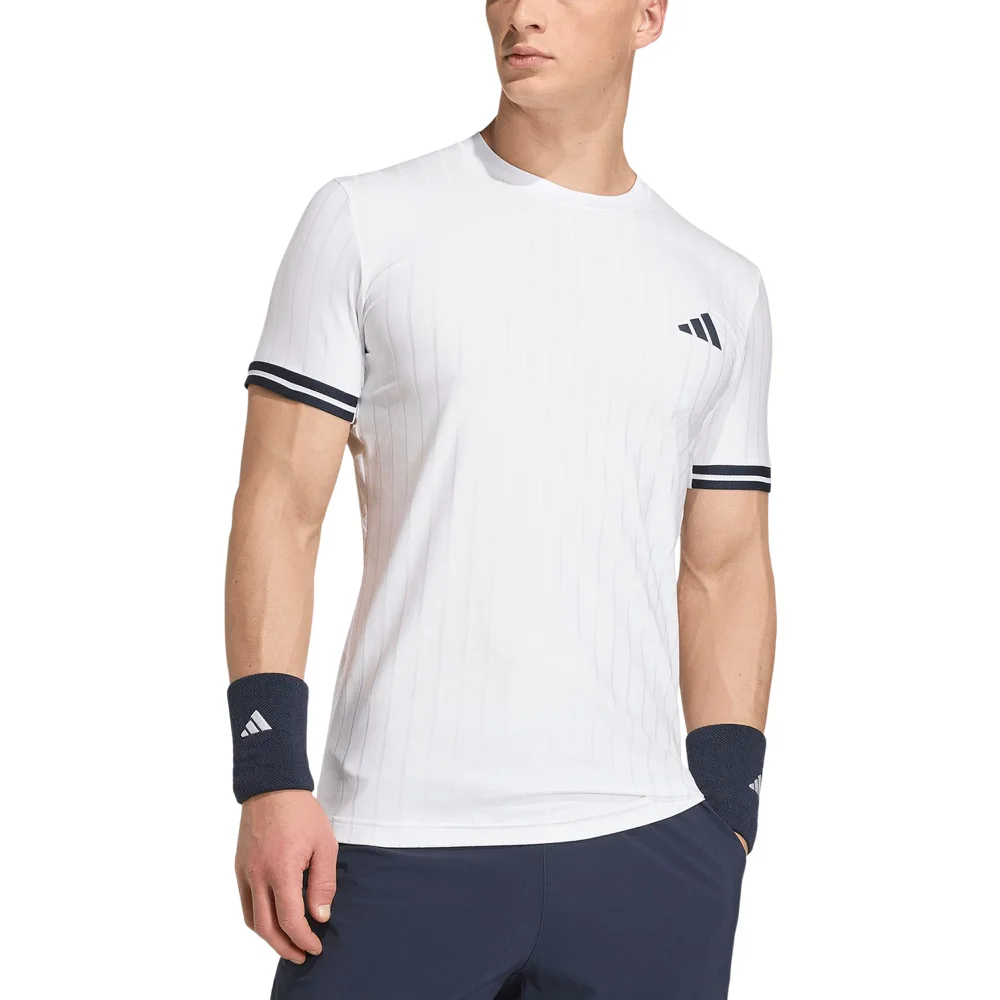 Camiseta Adidas FLFT PRO para hombre blanca – Camiseta profesional FreeLift de tenis - imagen 1