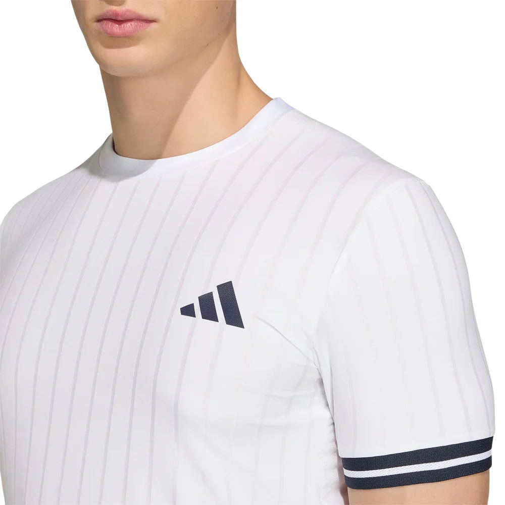Camiseta Adidas FLFT PRO para hombre blanca – Camiseta profesional FreeLift de tenis - imagen 7