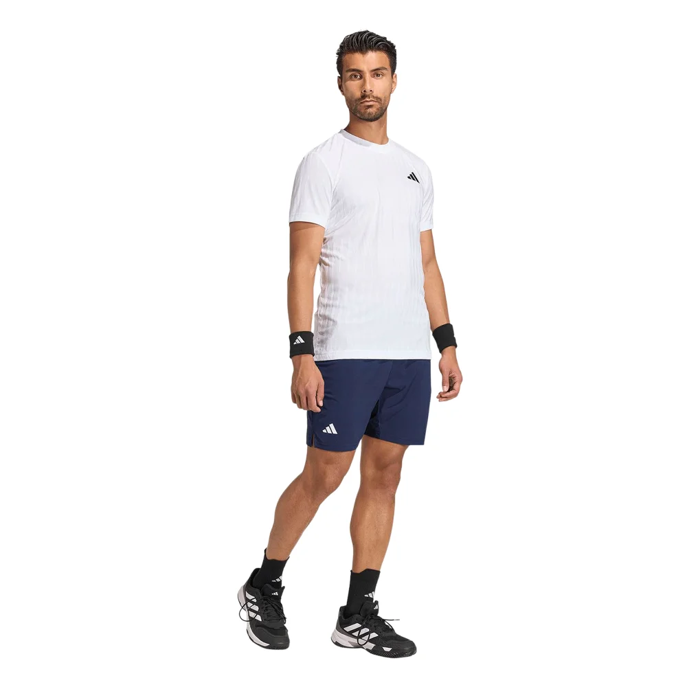 Camiseta Adidas FreeLift Airchill Blanca – Premium Tennis y Padel Tee - imagen 4