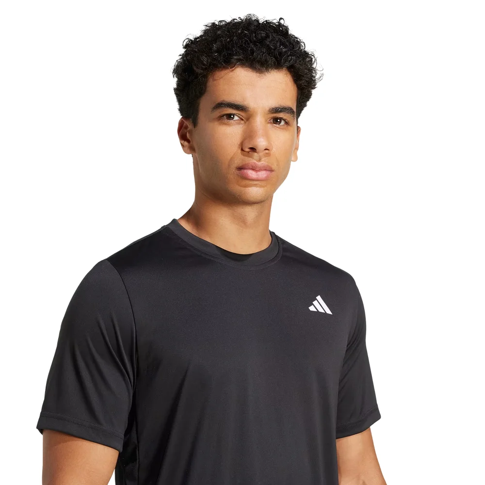 Camiseta Adidas Club para hombre negra — Total libertad de movimiento en la pista - imagen 5