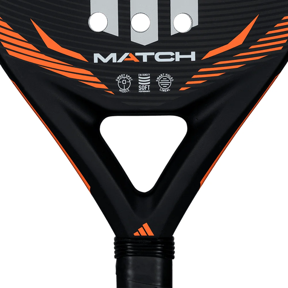 Adidas Match Negro Naranja 2026 – raqueta de pádel de ataque para principiantes - imagen 6