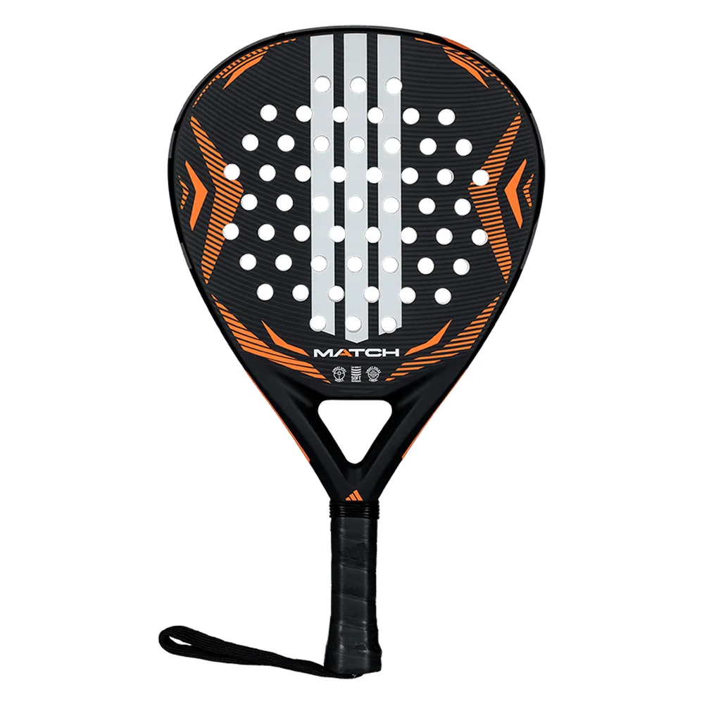 Adidas Match Negro Naranja 2026 – raqueta de pádel de ataque para principiantes - imagen 1