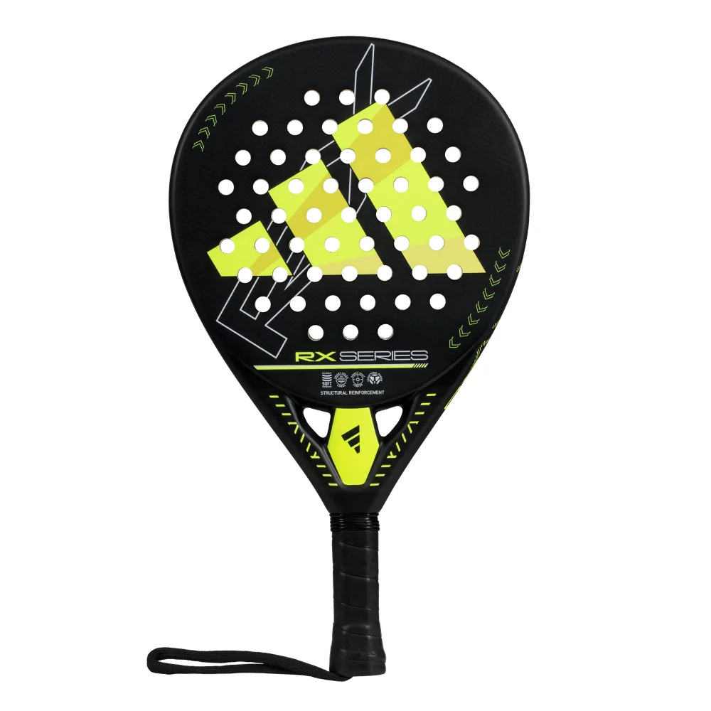 Adidas RX Series Verde Lima 3.4 2025 Pierre Loubic – Raqueta de Pádel con el Equilibrio Perfecto entre Control y Potencia para Aficionados - imagen 1