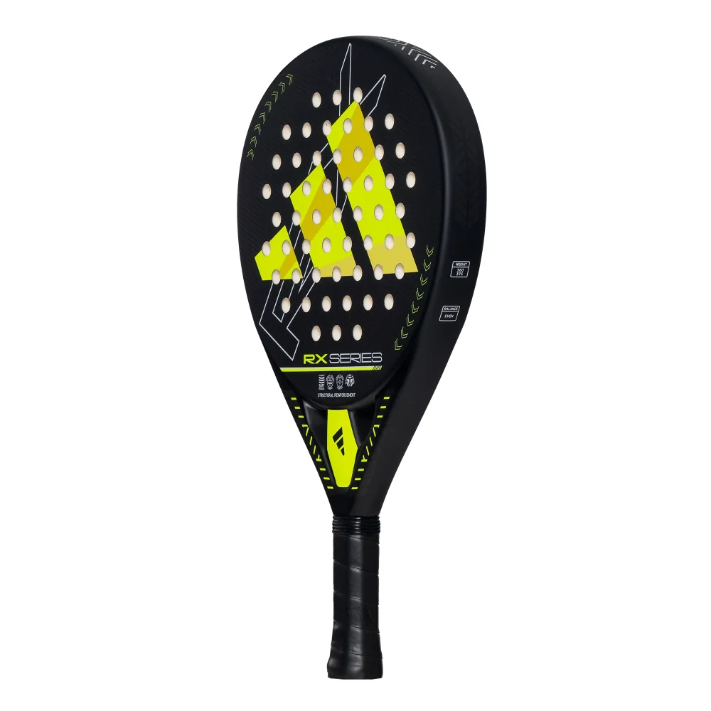 Adidas RX Series Verde Lima 3.4 2025 Pierre Loubic – Raqueta de Pádel con el Equilibrio Perfecto entre Control y Potencia para Aficionados - imagen 3