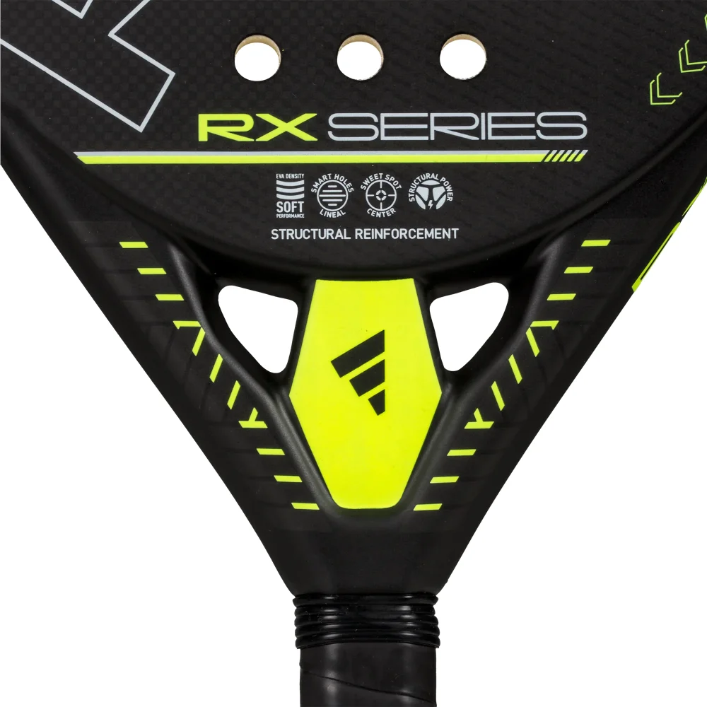 Adidas RX Series Verde Lima 3.4 2025 Pierre Loubic – Raqueta de Pádel con el Equilibrio Perfecto entre Control y Potencia para Aficionados - imagen 5