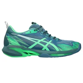 Asics Sonicsmash FF Hombre Azul Saba / Verde Vital
