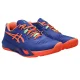 Asics Gel-Resolution X Padel Hombre Azul Cobalto Oscuro / Coral Vivo - imagen 2