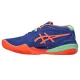Asics Gel-Resolution X Padel Hombre Azul Cobalto Oscuro / Coral Vivo - imagen 4