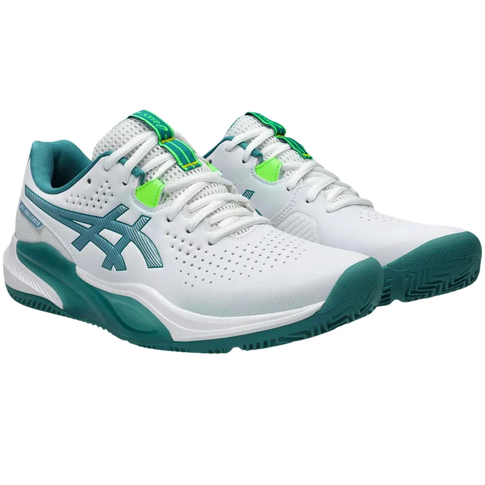 Asics Gel-Challenger 15 Padel Hombre Blanco Pino Misty — calzado de pádel de alto rendimiento - imagen 3