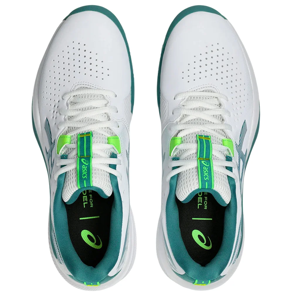 Asics Gel-Challenger 15 Padel Hombre Blanco Pino Misty — calzado de pádel de alto rendimiento - imagen 5