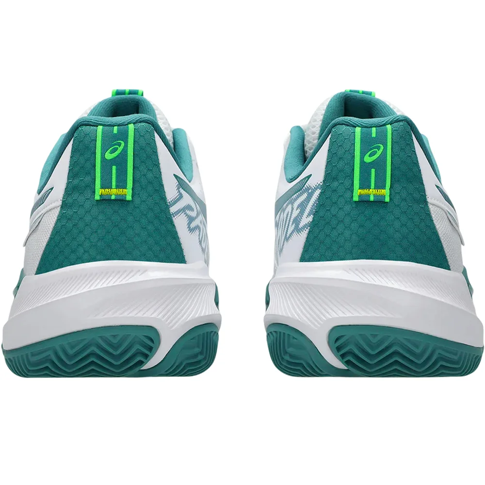 Asics Gel-Challenger 15 Padel Hombre Blanco Pino Misty — calzado de pádel de alto rendimiento - imagen 6