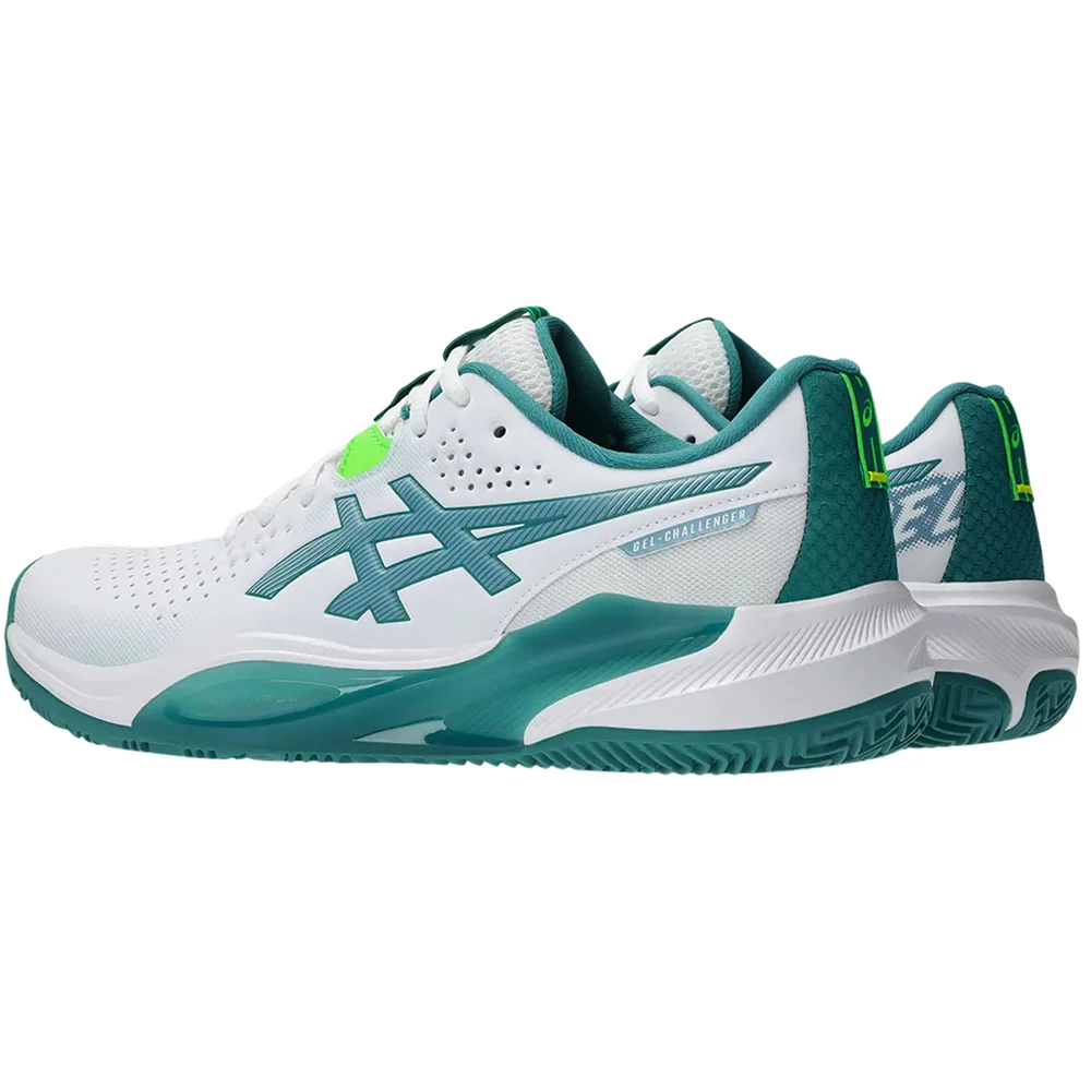 Asics Gel-Challenger 15 Padel Hombre Blanco Pino Misty — calzado de pádel de alto rendimiento - imagen 7