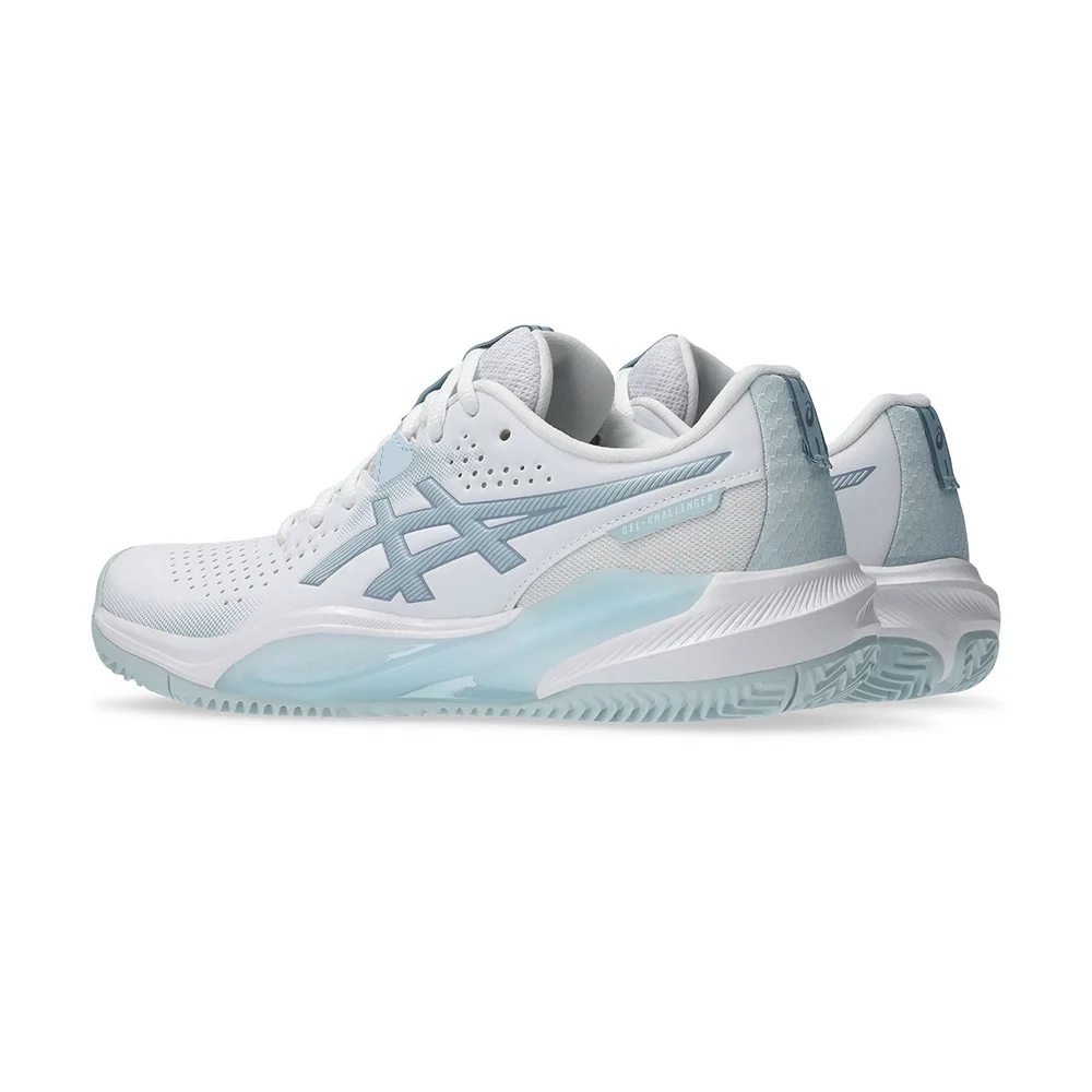 Asics Gel-Challenger 15 Clay Mujer Blanco Azul Cielo — amortiguación GEL y estabilidad - imagen 7