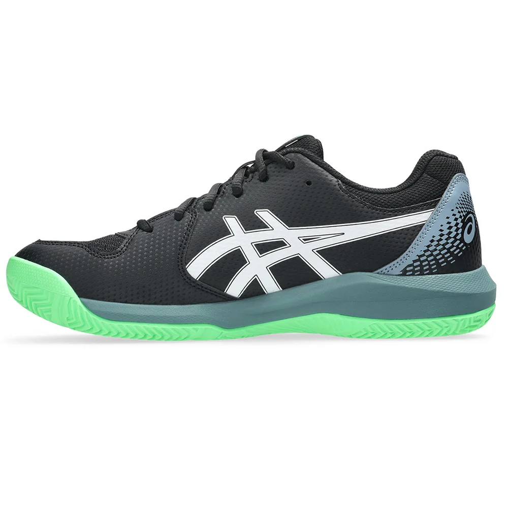 Asics Gel-Dedicate 8 Padel Hombre Negro Vital Green — amortiguación suave y fiabilidad durante el entrenamiento - imagen 2