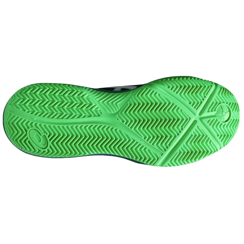 Asics Gel-Dedicate 8 Padel Hombre Negro Vital Green — amortiguación suave y fiabilidad durante el entrenamiento - imagen 4